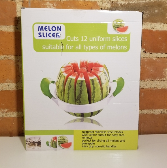 NEW MELON SLICER WATERMELON  KITCHEN TOOLS HOUSEWARMING PICNIC SUMMER CAMPING - Picture 4 of 5